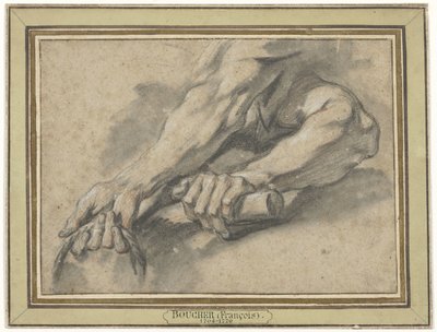 Studier av två underarmar av François Boucher