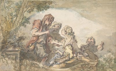 Spåmannen, 1700-talet. av François Boucher