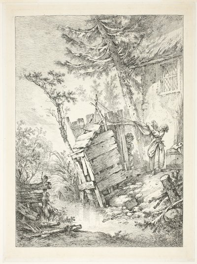 Tvätterskan av François Boucher