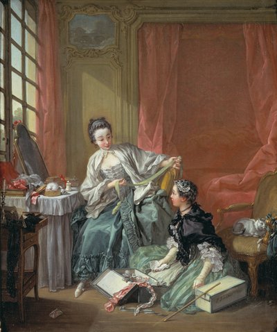 The Milliner, 1746 av François Boucher