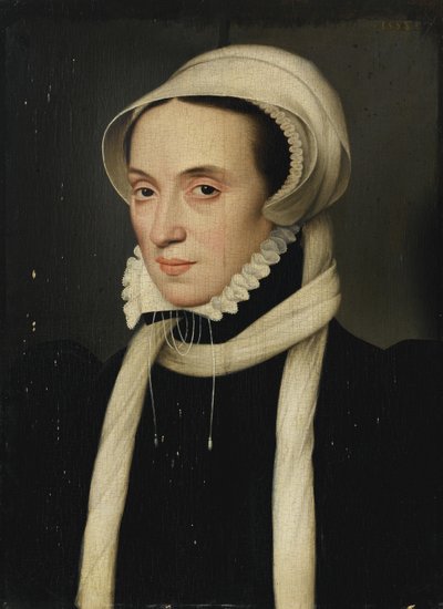 Christina av Danmark, hertiginna av Milano, 1558 av François Clouet