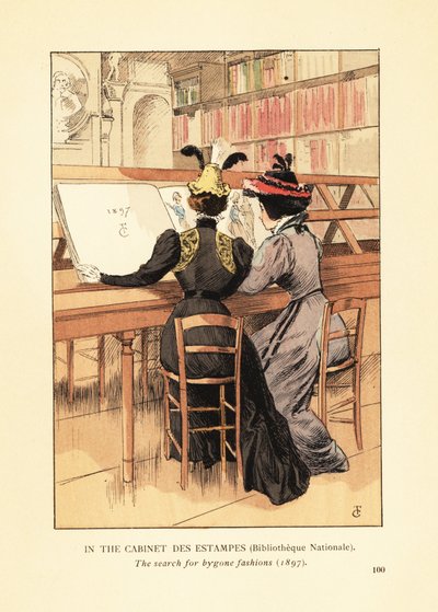 I Cabinet des Estampes, Bibliotheque Nationale av François Courboin