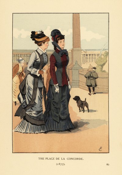 Plats från Concorde 1877 av François Courboin
