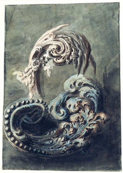 Rulla Ornament av François Cuvilliés the Younger