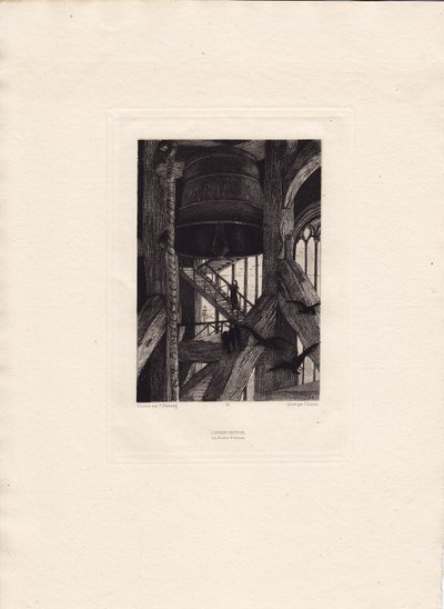 François Flameng - Victor Hugo - Skymningssånger - Klockan av Francois Flameng