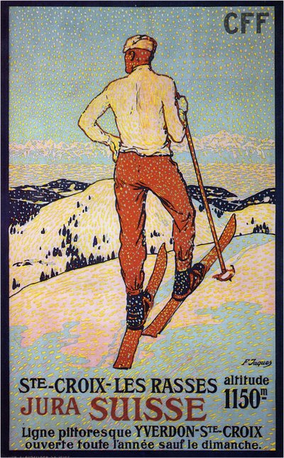 Les Rasses, Sainte-Croix, 1921 av François Jacques