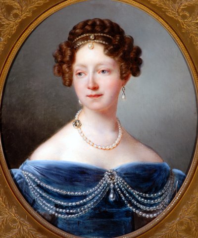 Porträtt av prinsessan av Orange av François Joseph Kinsoen