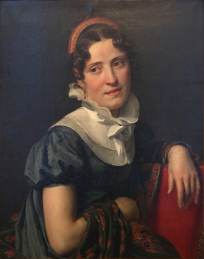 Porträtt av fru Faber av François Joseph Navez