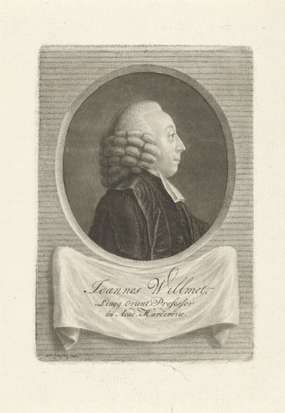 Porträtt av Joannes Willmet av François Joseph Pfeiffer (I)