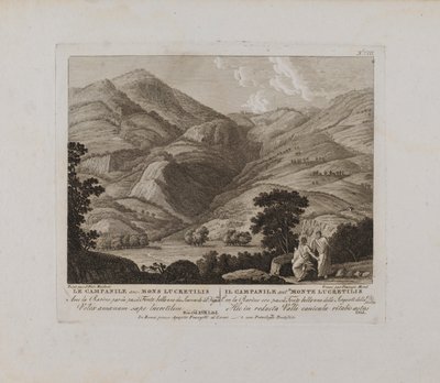 Den Anc. Mons Lucretilis (nr VIII) av François Morel