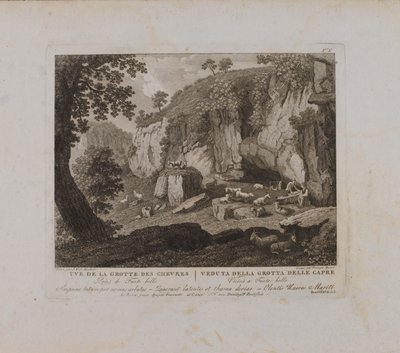 Uve (sic) i Grotte des Chevres (nr X) av François Morel