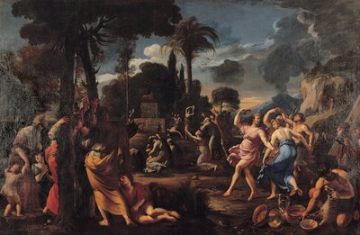 Tillbedjan av den gyllene kalven av Francois Perrier