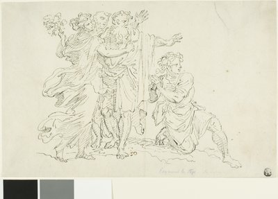 Fyra klassiska figurer av François Roëttiers