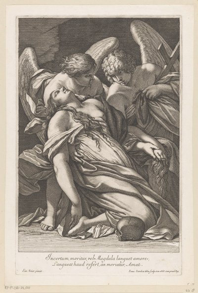 Magdalenas död av François Tortebat