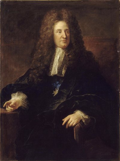 Porträtt av Jules Hardouin-Mansart 1646-1701 av François Troy de