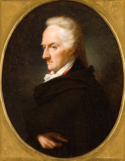 Porträtt av Vittorio Alfieri (1749-1803) av Francois Xavier Fabre