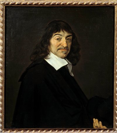 Porträtt av Rene Descartes av Frans (after) Hals