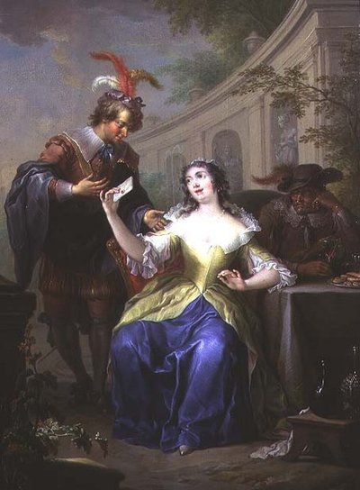 Allegories of Unequal Love (ett par) av Frans Christoph Janneck
