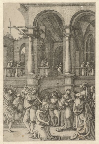 Halshuggning av Johannes Döparen av Frans Crabbe van Espleghem