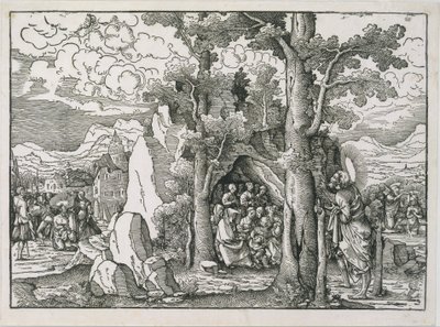 Scener från The Life of Saint John the Baptist, CA. 1522. av Frans Crabbe van Espleghem
