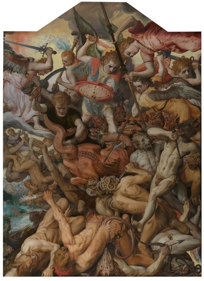 Rebellänglarnas fall av Frans Floris