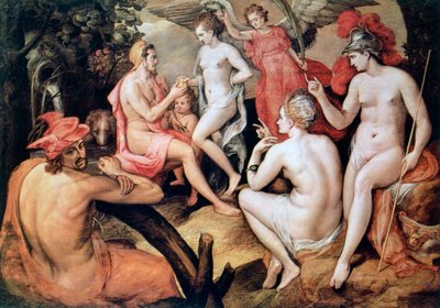 The Judgment of Paris, c1550 av Frans Floris