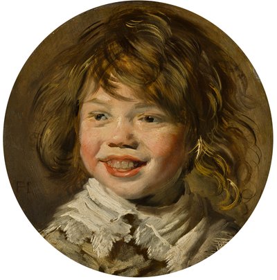 Den skrattande pojken av Frans Hals