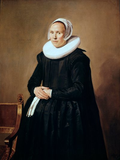 Porträtt av Feyntje van Steenkiste av Frans Hals