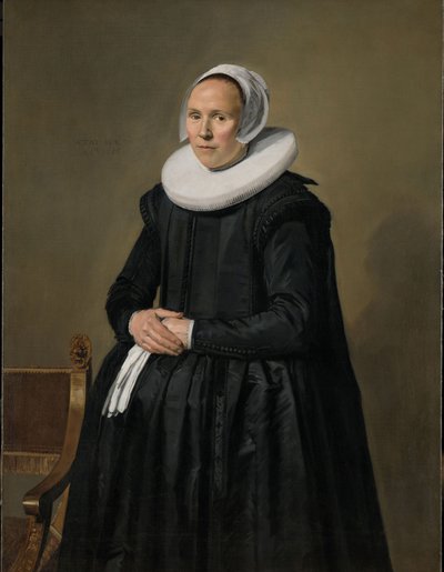 Porträtt av Feyntje van Steenkiste, 1635 av Frans Hals