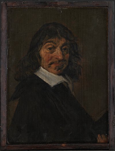 Porträtt av René Descartes (1596-1650) av Frans Hals