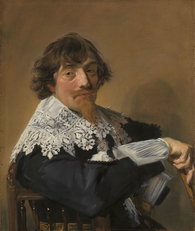 Porträtt av en man av Frans Hals