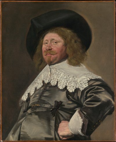 Porträtt av en man, möjligen Nicolaes Pietersz Duyst van Voorhout (född omkring 1600, död 1650) av Frans Hals