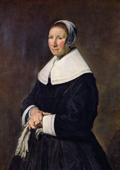 Porträtt av en kvinna av Frans Hals