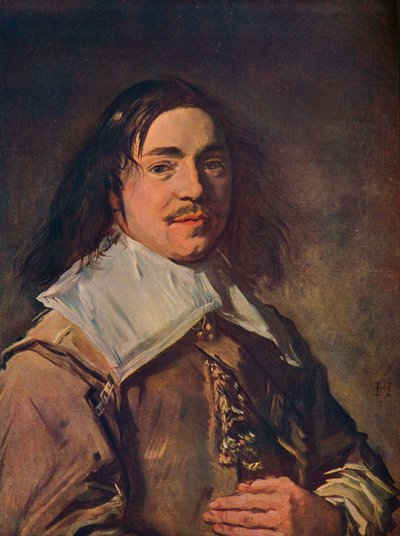 Porträtt av en ung man, 1650-55 av Frans Hals