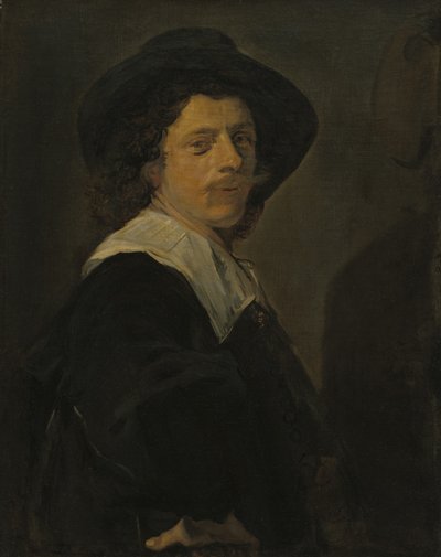 Porträtt av en konstnär, 1644 av Frans Hals