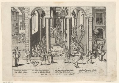 Ikonoklasm, 1566 Serie 5: Dutch Events, 1566-1570 (serietitel) av Frans Hogenberg