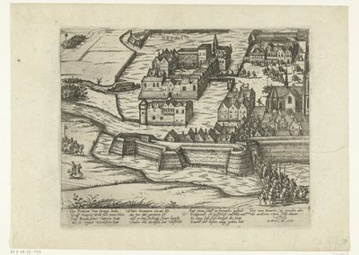 Erövring av Breda, 1590 av Frans Hogenberg