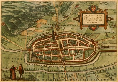 Kalkar Braun Hogenberg 1575 av Frans Hogenberg