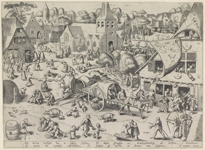 Hoboken mässan av Frans Hogenberg