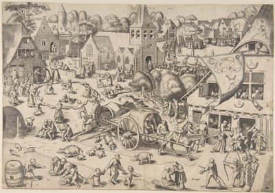 Mässan i Hoboken, ca 1559. av Frans Hogenberg