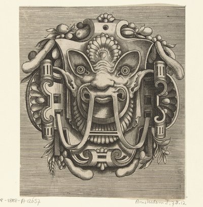 Masker van rolwerk Genialisk teckning av flera sätt att maskera... (serietitel) av Frans Huys