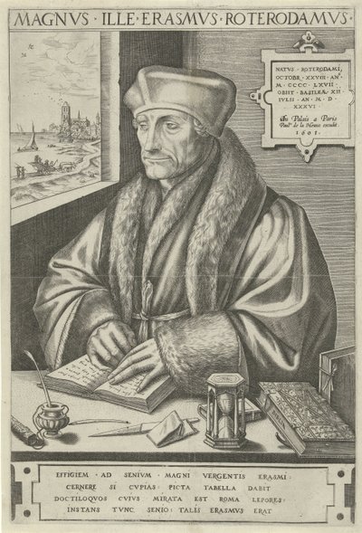 Porträtt av Aberforth Erasmus av Frans Huys
