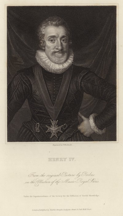 Henrik IV, Frankrikes kung av Frans II Pourbus