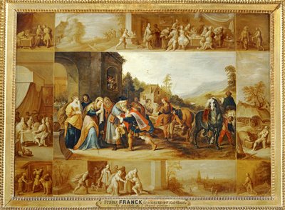 Liknelsen om den förlorade sonen ... av Frans II the Younger Francken