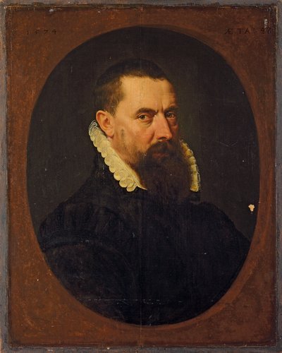 Porträtt av en skäggig herre, 1574 av Frans I Pourbus
