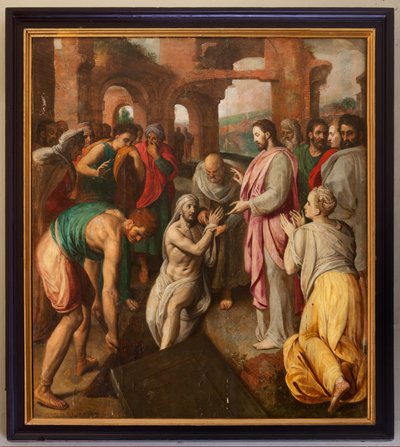 Lazarus uppståndelse av Frans I Pourbus
