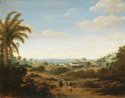 Landskap vid floden Senhor de Engenho, Brasilien Landskap vid floden Senhor de Engenho, Brasilien av Frans Post