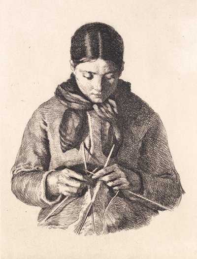 Stickningsmaskin av Frans Schwartz