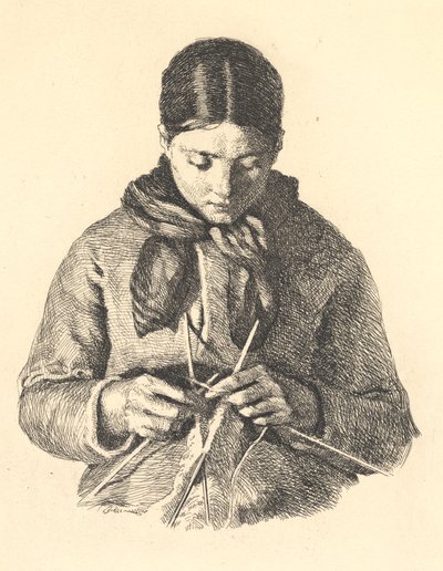 Stickningsmaskin av Frans Schwartz