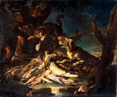 Fisk, 1620. av Frans Snyders or Snijders